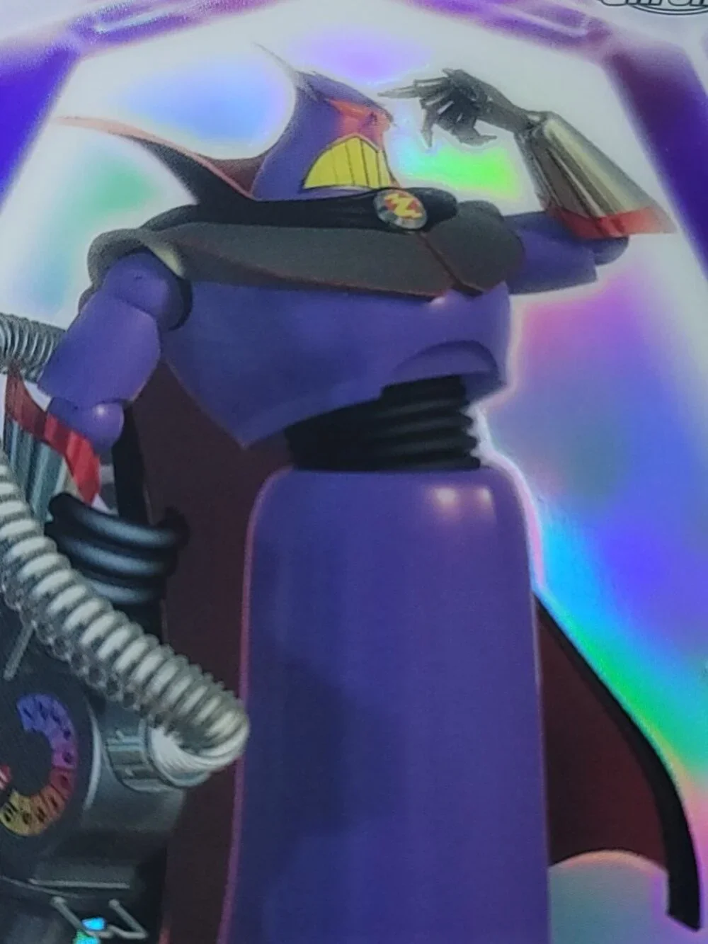 Zurg Topps 2026 Disney Neon Holo Chrome Refractor Limited 102/199 CNE